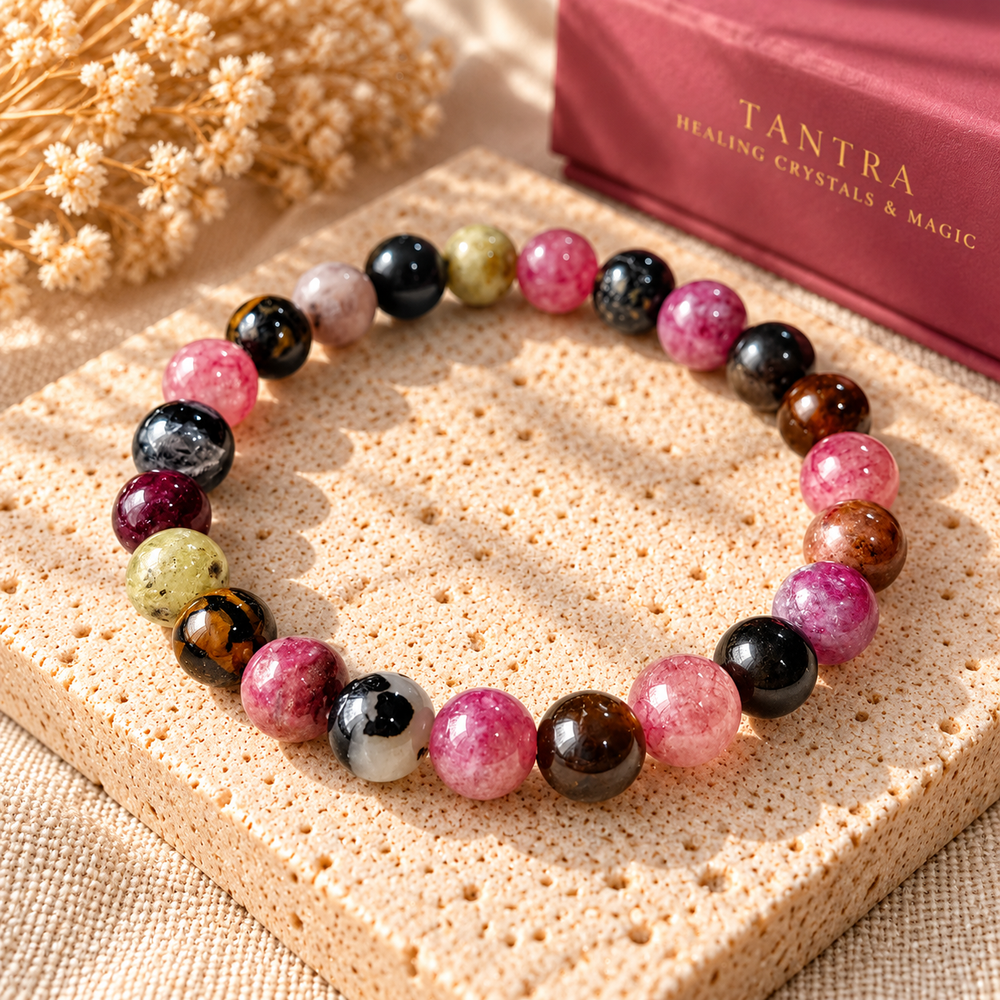 Watermelon Quartz Bracelet