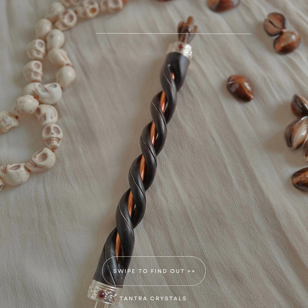 Wiccan Ritual Wand – Symbol of Magic, Protection & Intention
