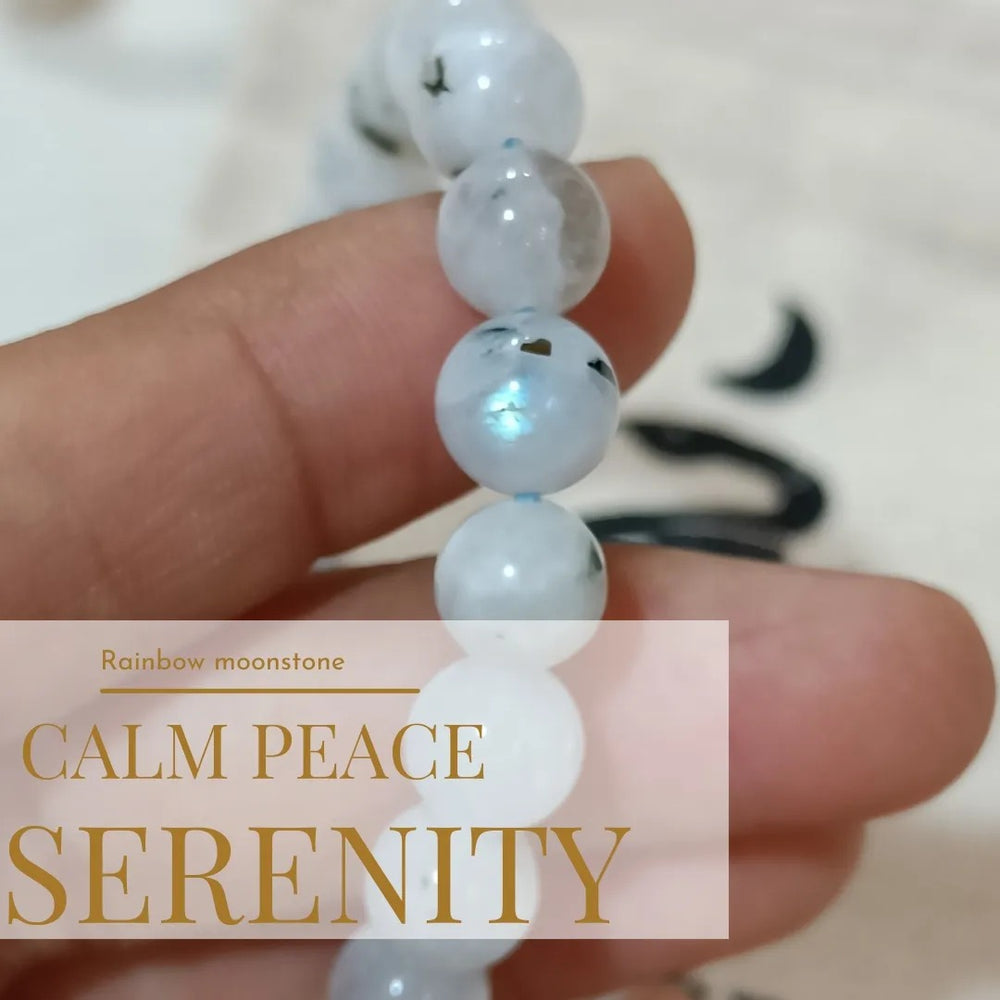 Rainbow Moonstone Bracelet