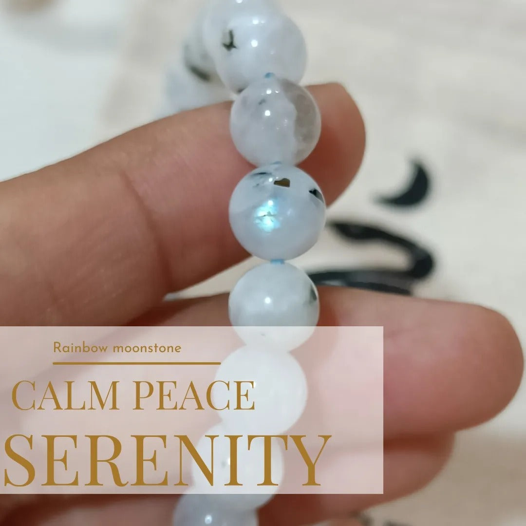 Rainbow Moonstone Bracelet