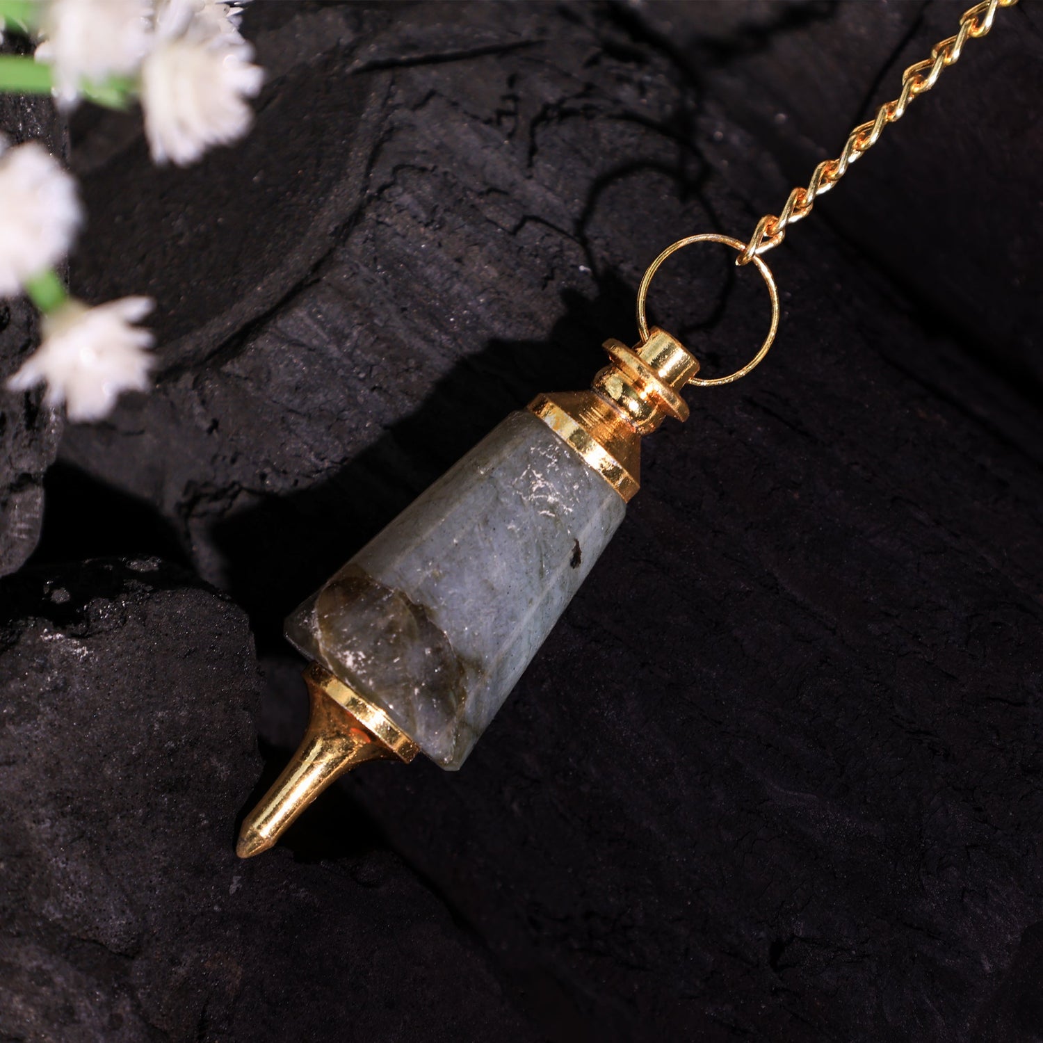 Labradorite Pendulum