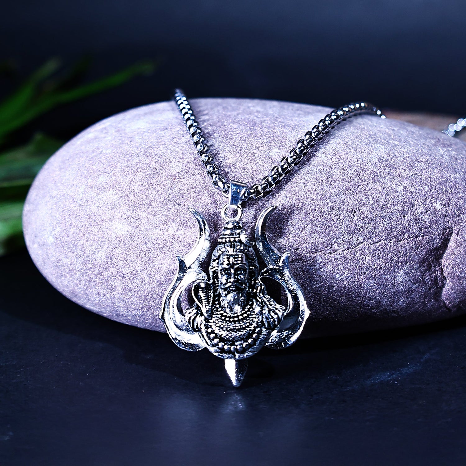 Lord Shiva with Trishul Pendant