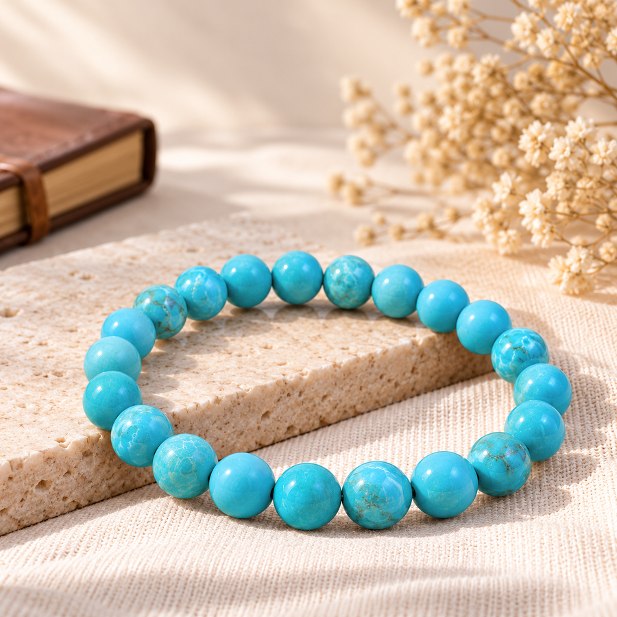 Turquoise Crystal Bracelet