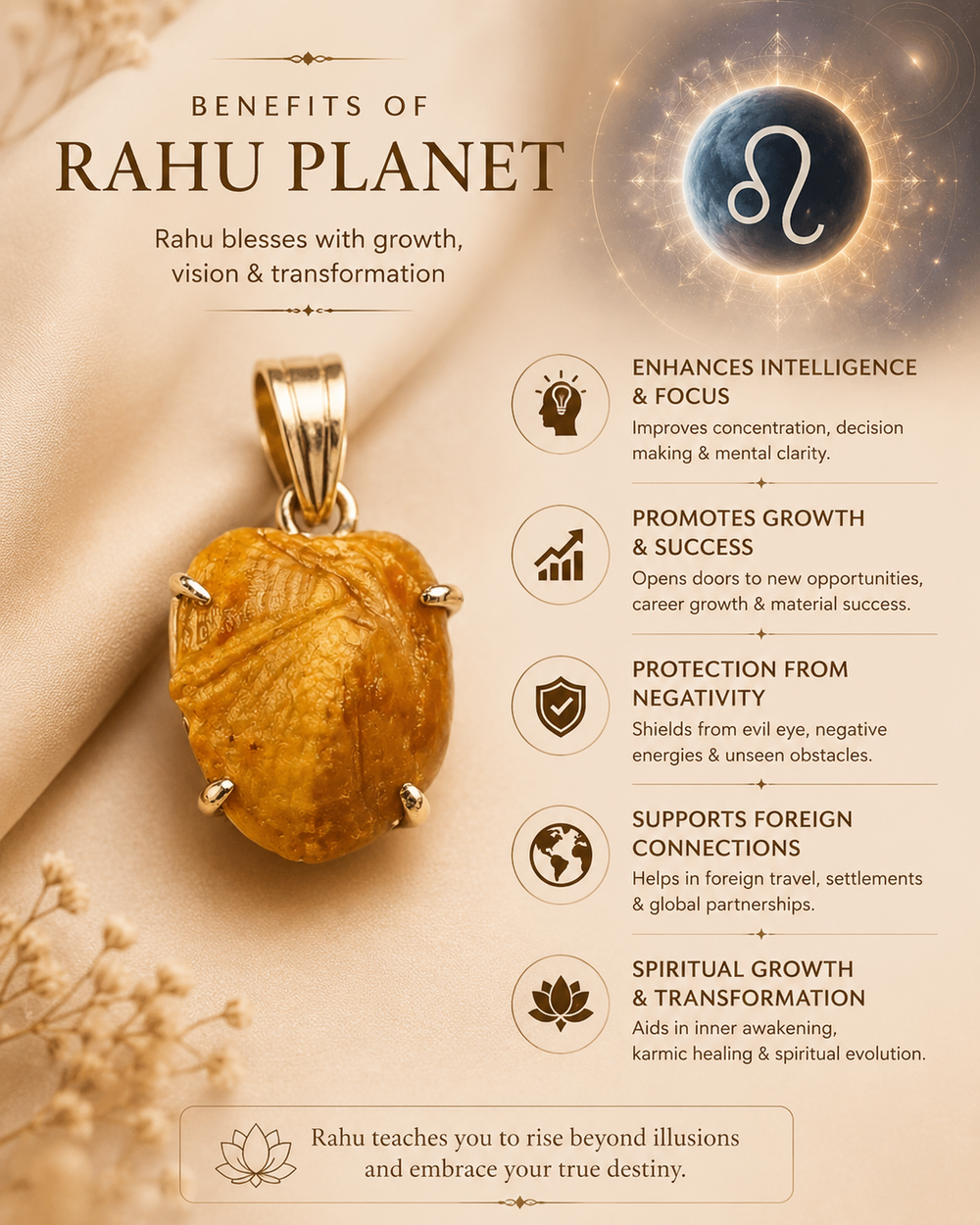 MacchMani (Fish Stone) | Stone of Rahu