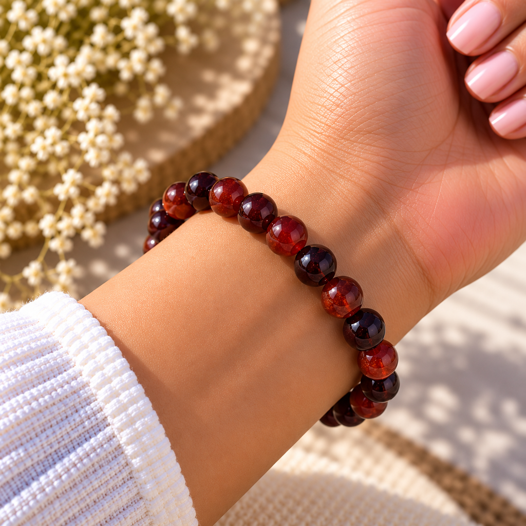Hessonite Stone Bracelets