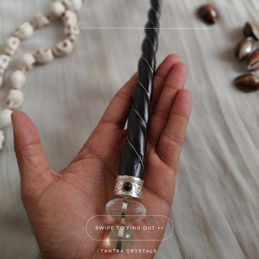 Wiccan Ritual Wand – Symbol of Magic, Protection & Intention