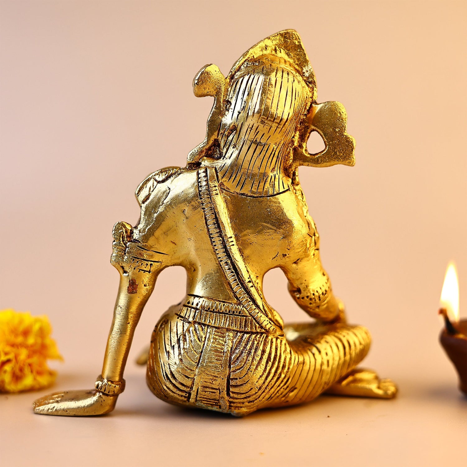 Brass Sitting Indradev