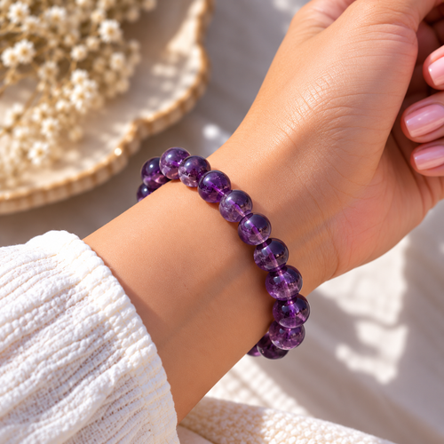 Brazilian Amethyst Bracelets