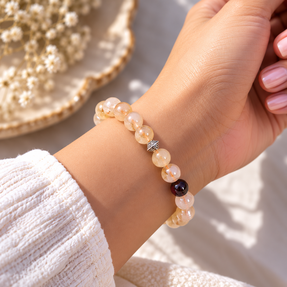 Golden Healer Crystal Bracelet