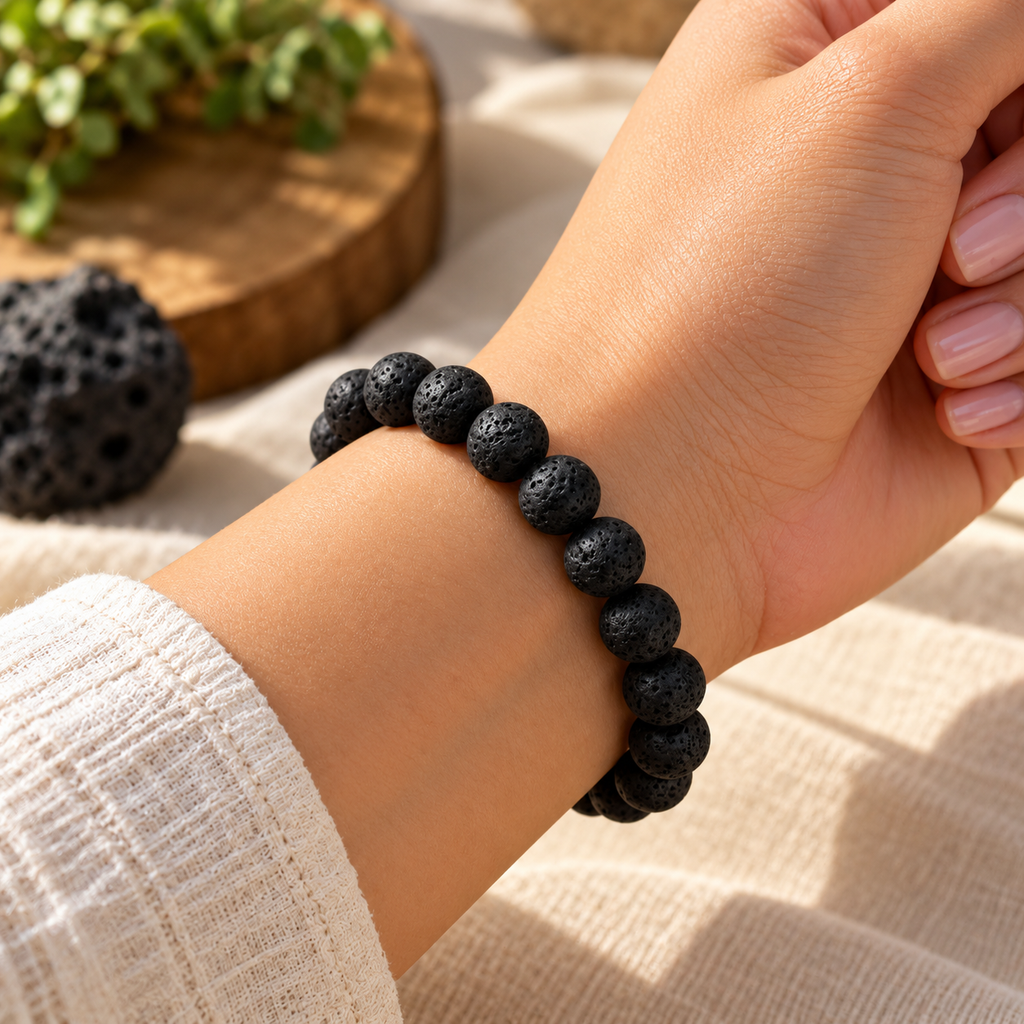 Lava Stone Bracelet