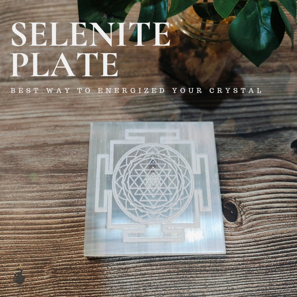 Selenite Plate