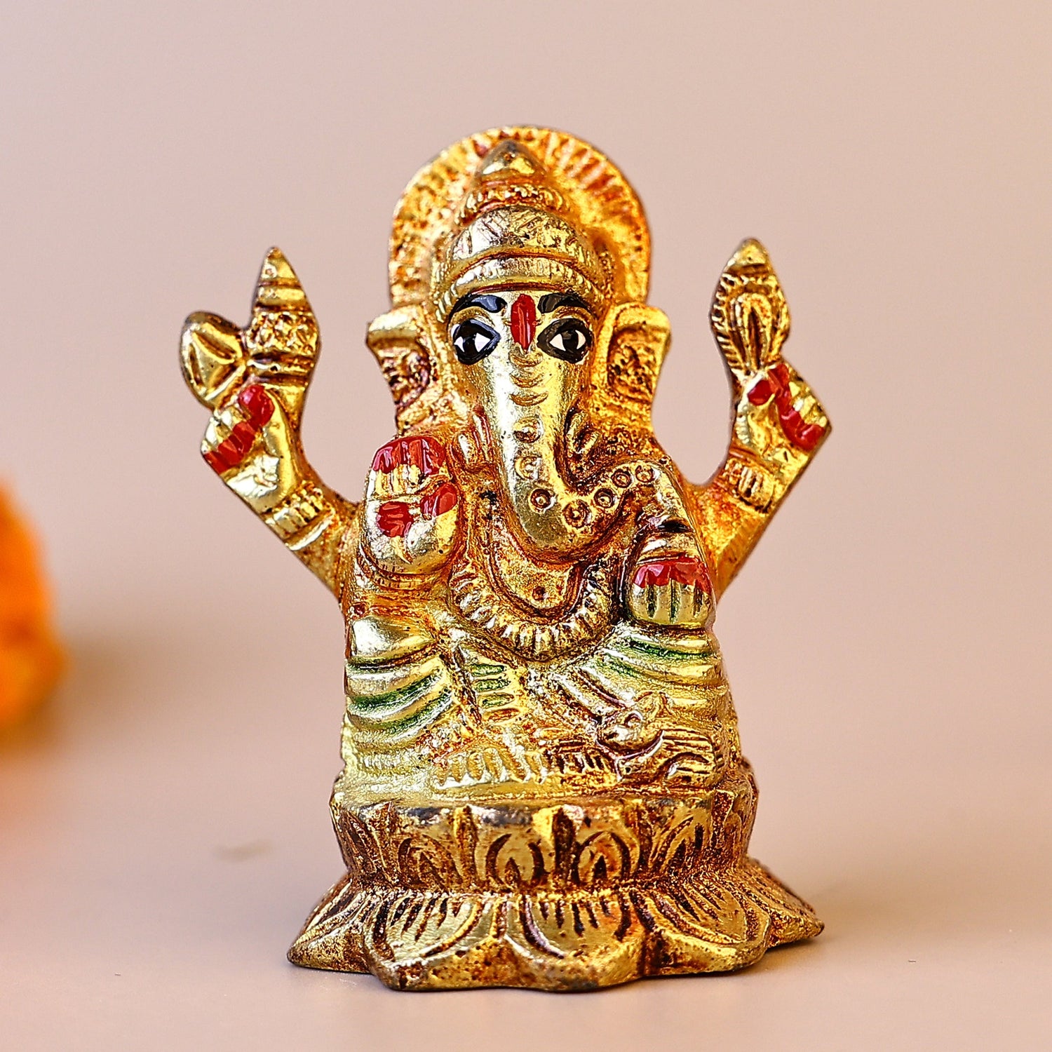 Brass Ganesha Idol