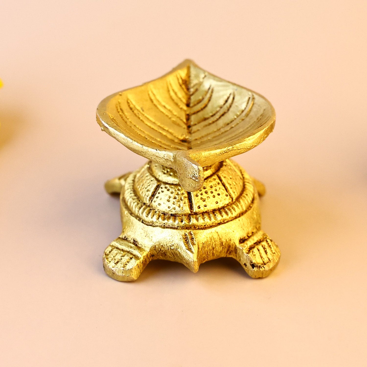 Brass Tortoise Diya