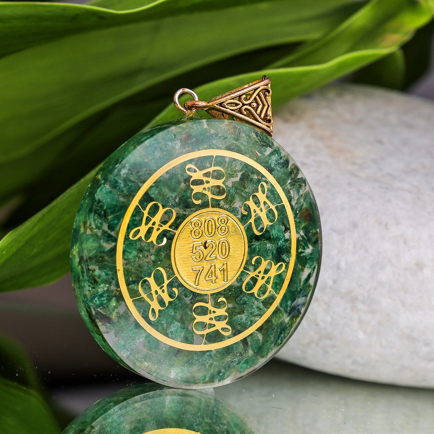 Green Aventurine Angelic Crystal Pendant