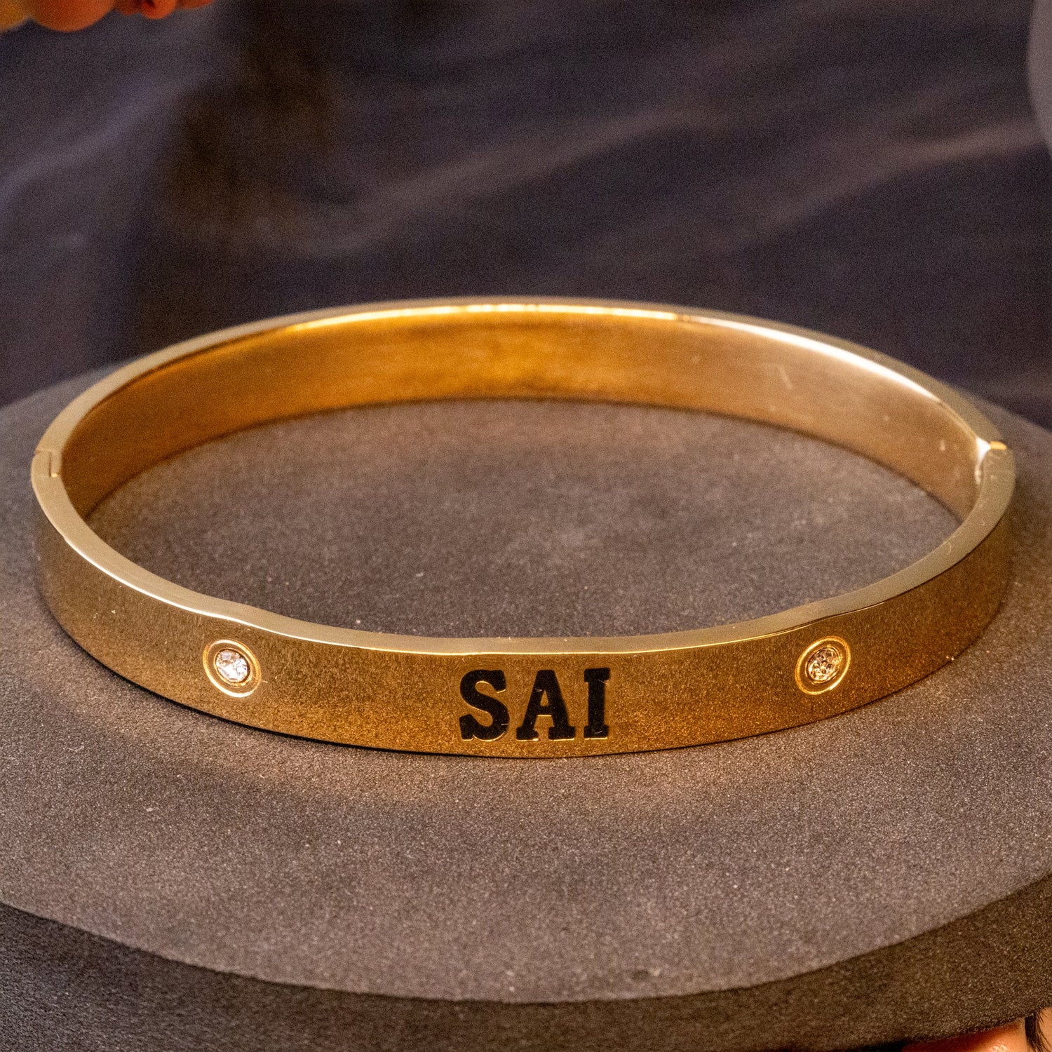 Sai Kripa Kada – IGP Gold Plated Abhimantrit Kada for Blessings, Peace & Protection