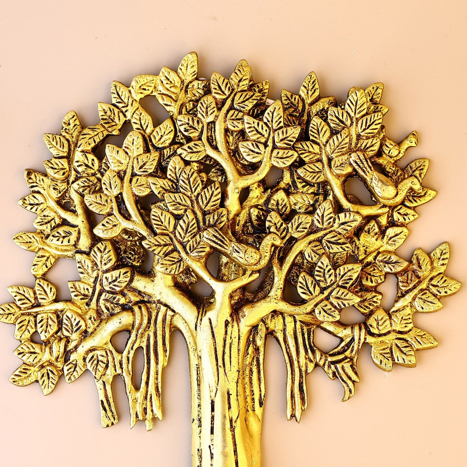 Brass Kalpavriksh Tree Wall Hanging (for wealth and good fortune)