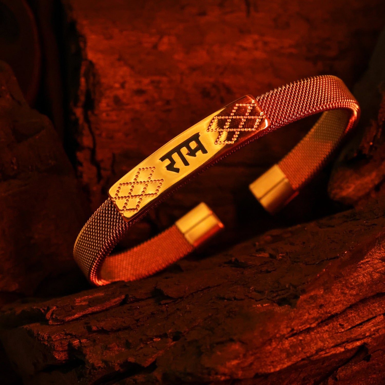 Ram Shakti Kada – IGP Gold Plated Spiritual Kada for Strength
