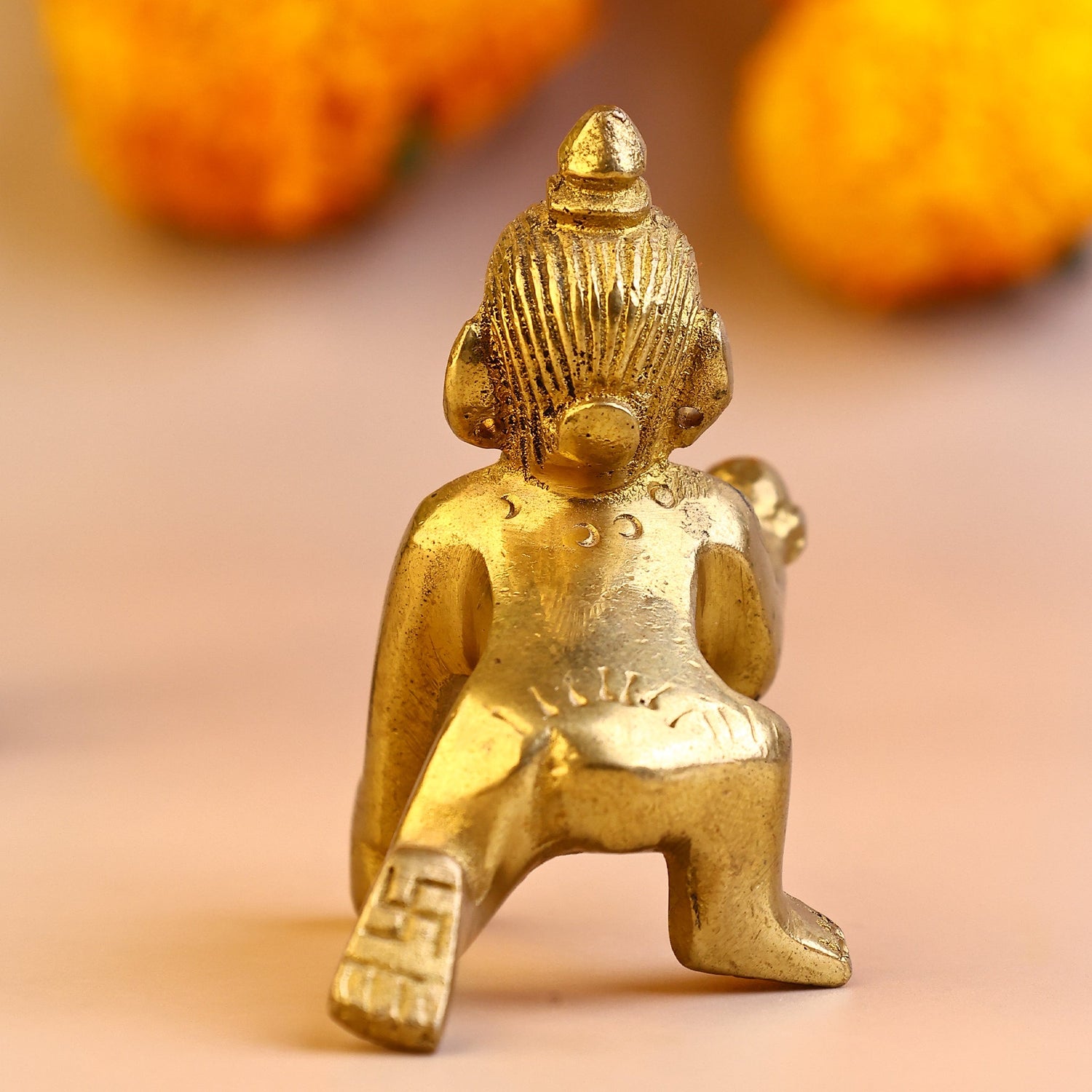 Brass Laddu Gopal Idol