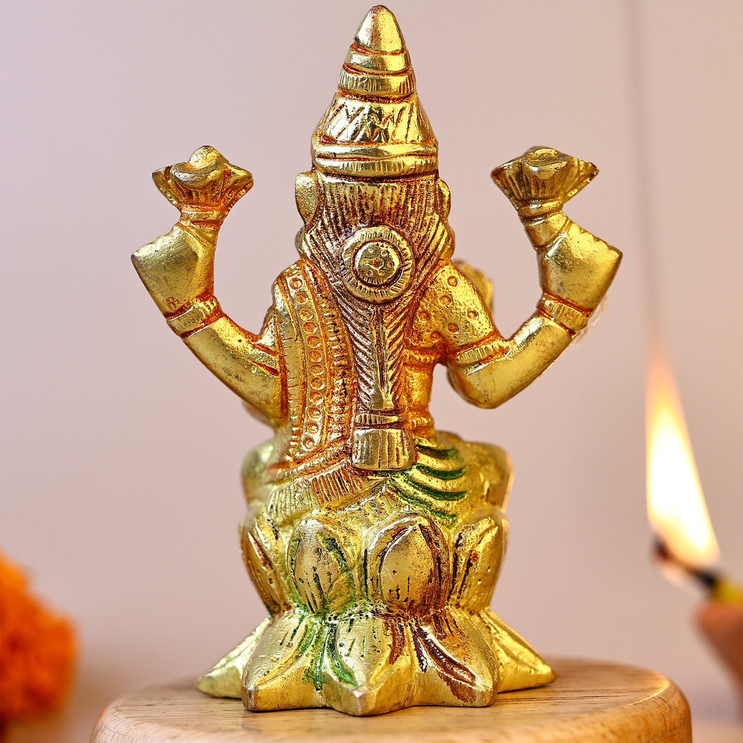 Brass Laxmi Murti