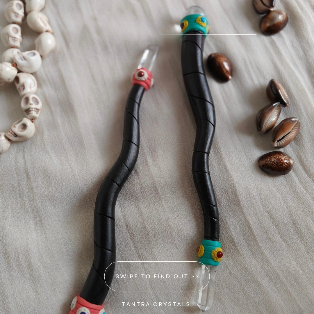 Wiccan Ritual Wand – Symbol of Magic, Protection & Intention