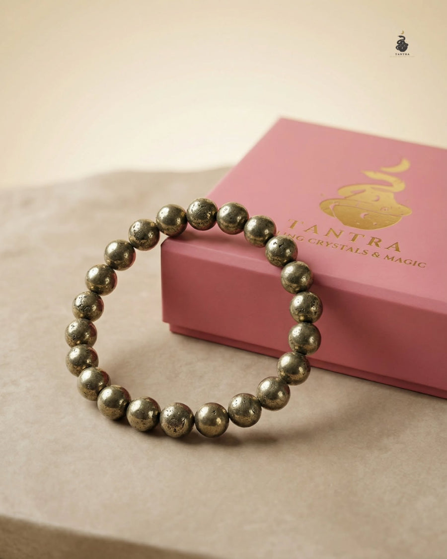 Natural Pyrites Bracelet