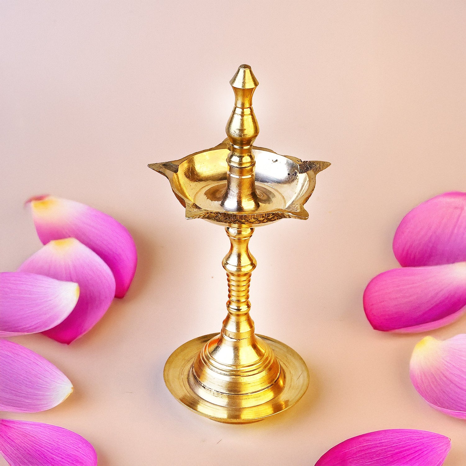 Brass Lotus Diya