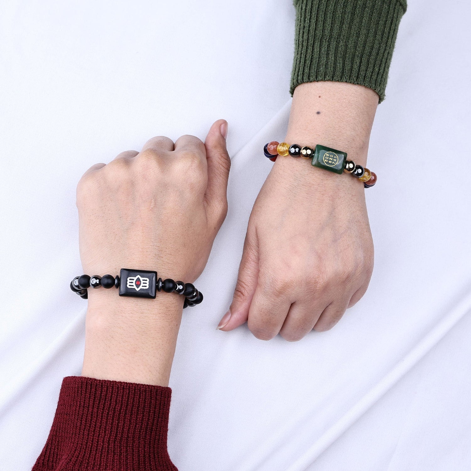 Business Success & Growth with Shiv Netra Bracelet Combo for Wealth & Protection