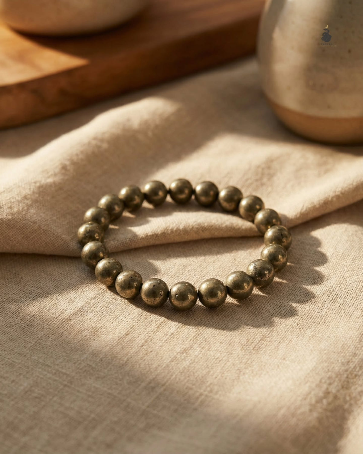 Natural Pyrites Bracelet