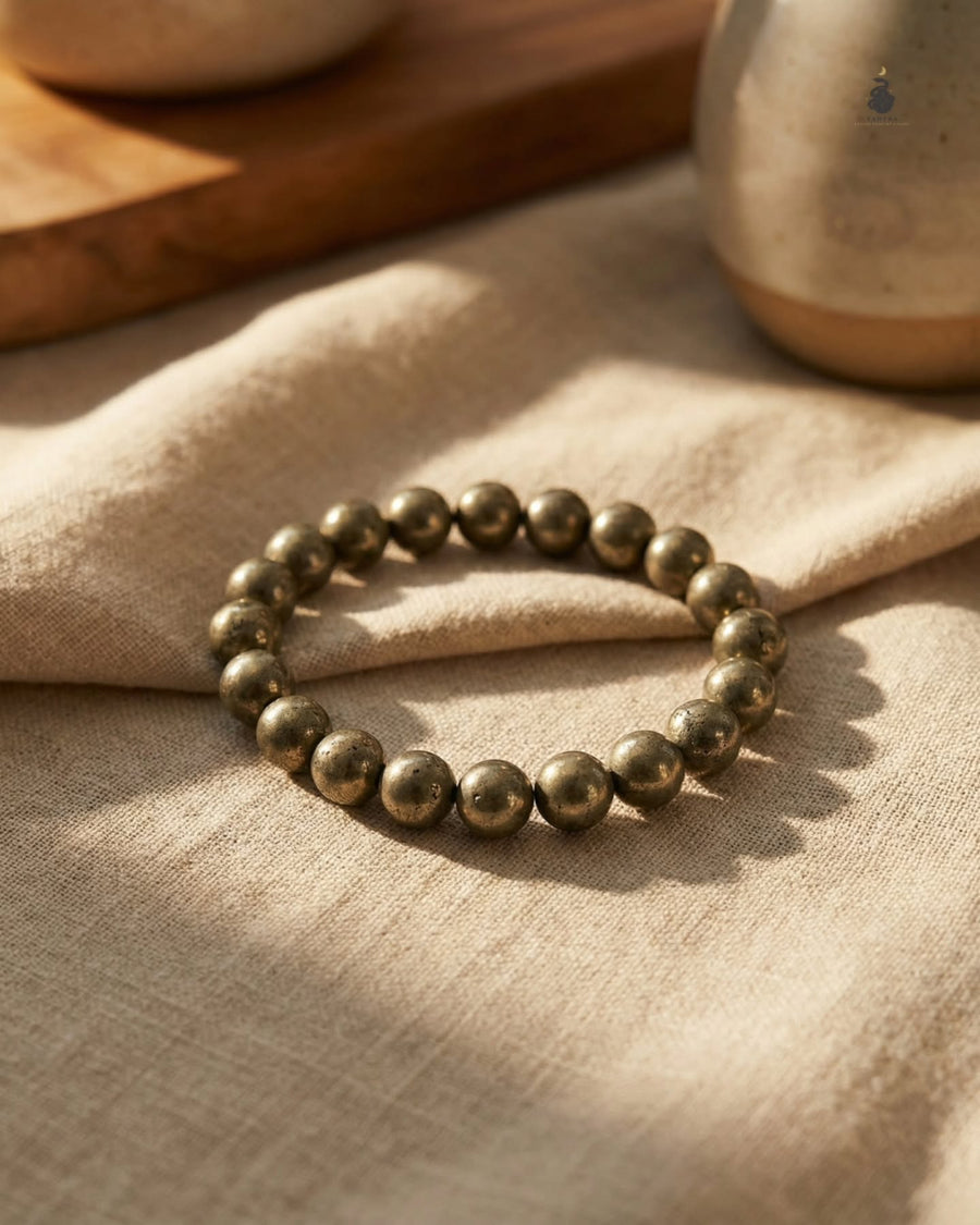 Natural Pyrites Bracelet