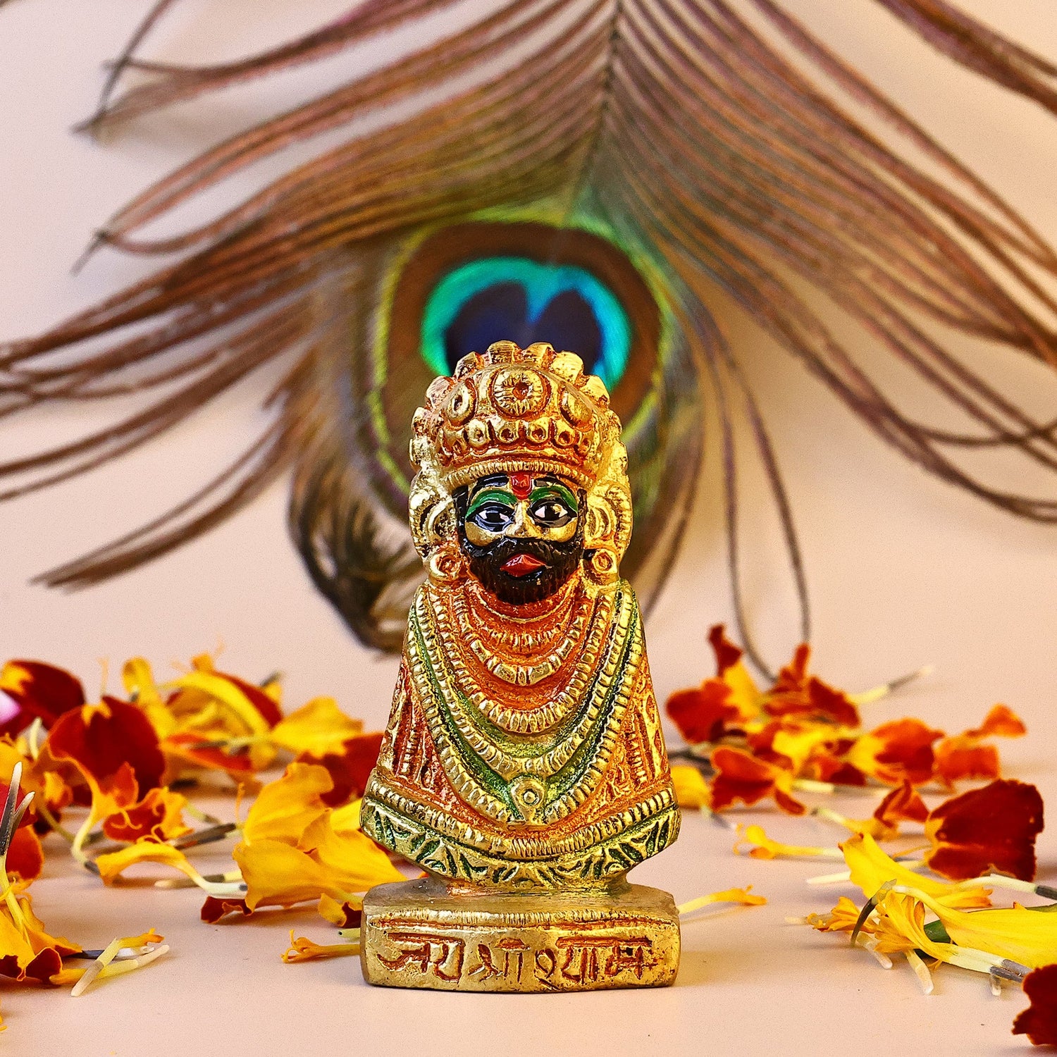 Brass Khatu Shyam Ji Idol