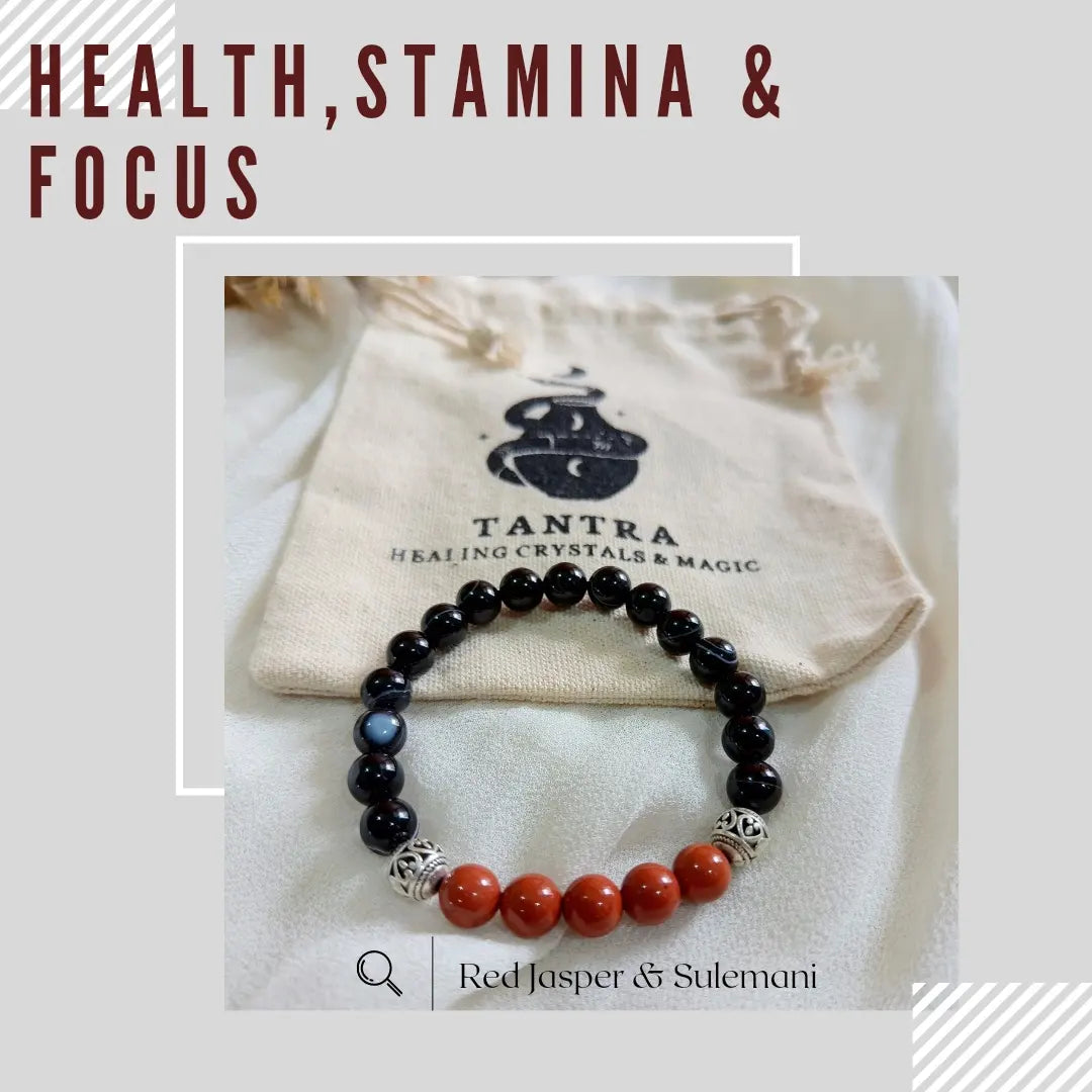 Red Jasper & Sulemani Bracelet