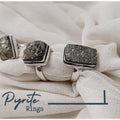 Pyrite Rough Stone Ring