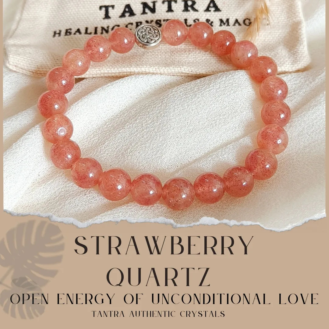 Strawberry Quartz Bracelet