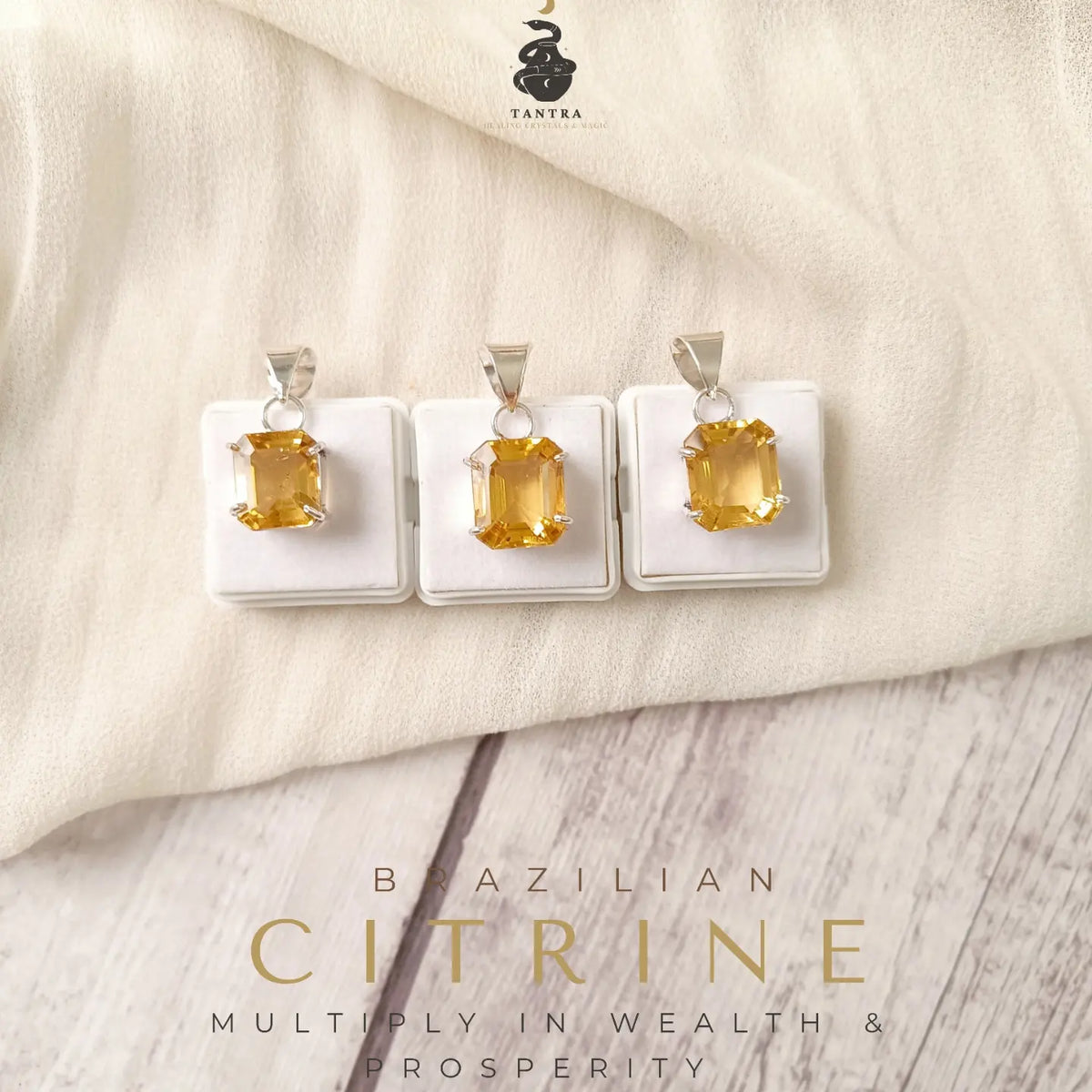 Brazilian Citrine Pendant