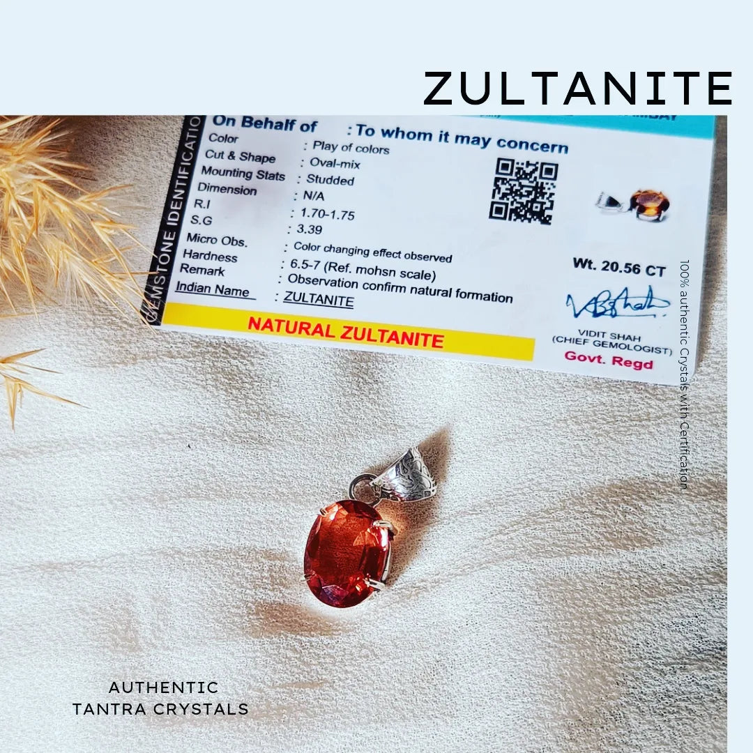 Zultanite Pendant