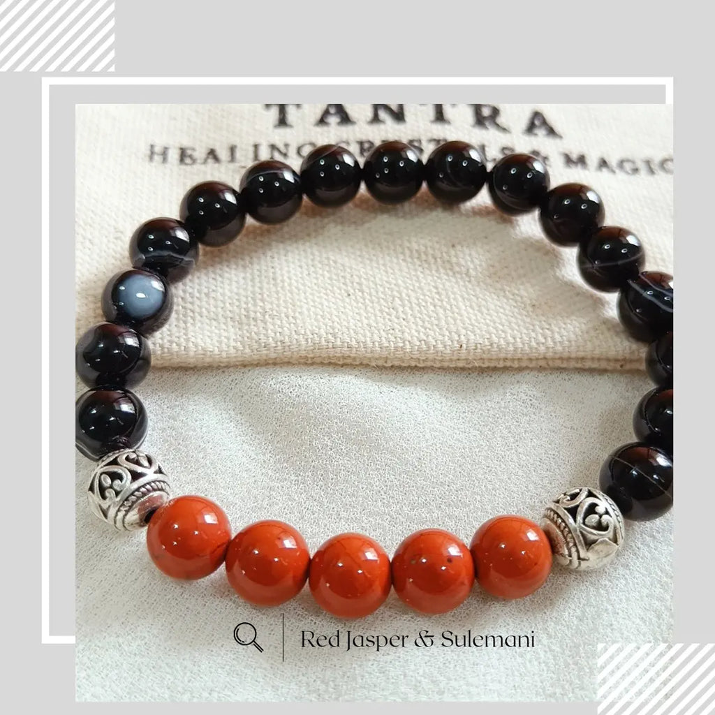 Red Jasper & Sulemani Bracelet