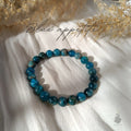 Blue Apatite Crystal Bracelet