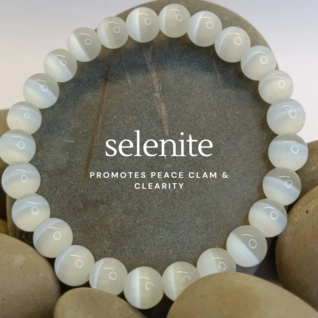 Selenite Crystal Bracelet