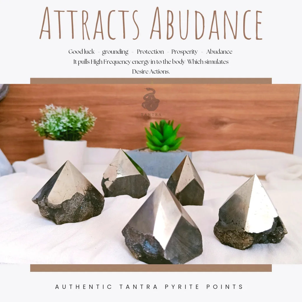 Pyrite Point – Prosperity, Luck & Abundance
