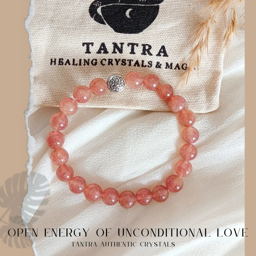 Strawberry Quartz Bracelet