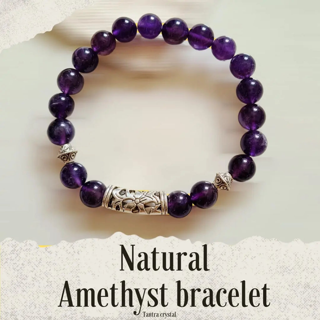 Natural Amethyst Bracelet