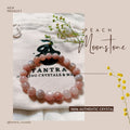 Peach Moonstone Bracelet