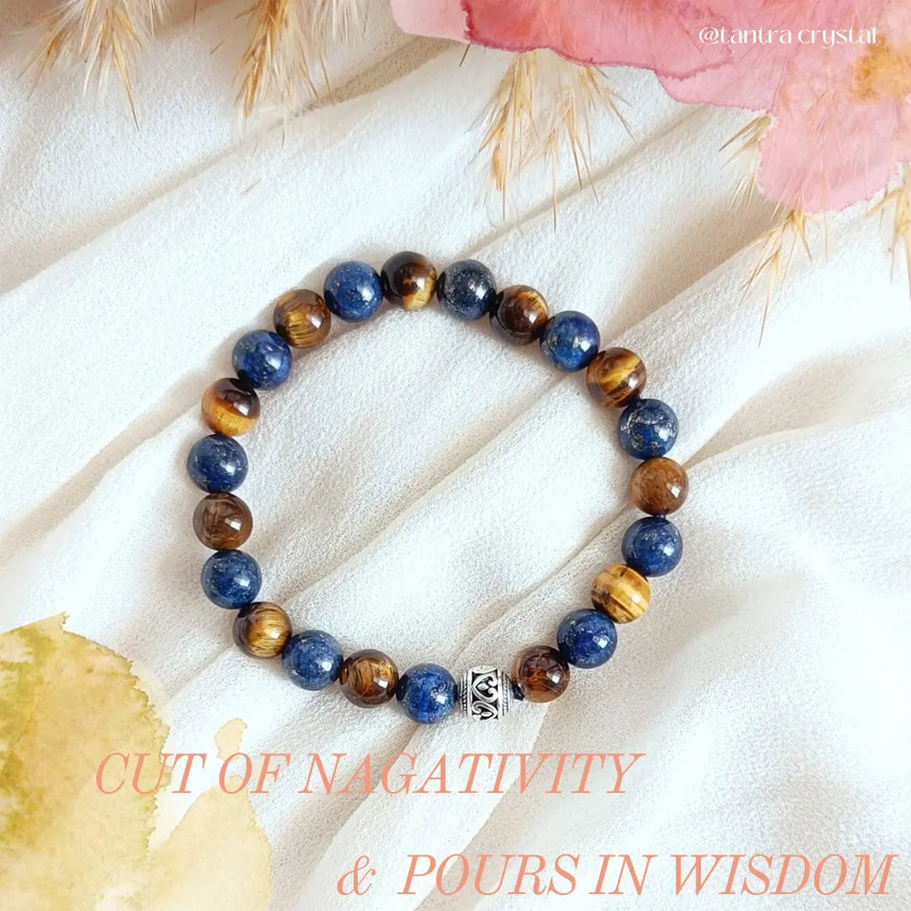 Lapis Lazuli & Tiger’s Eye Bracelet