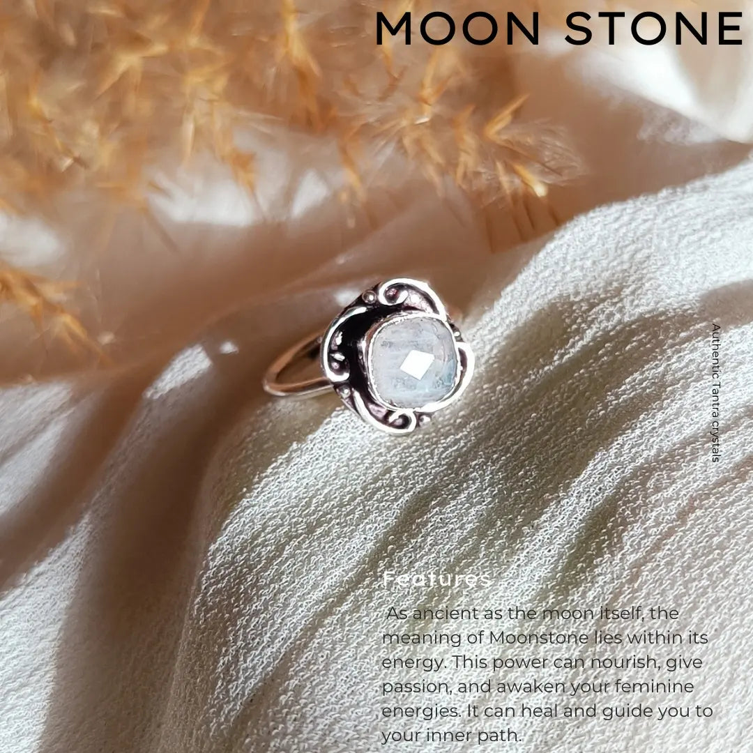 Moonstone Ring – Divine Feminine Energy