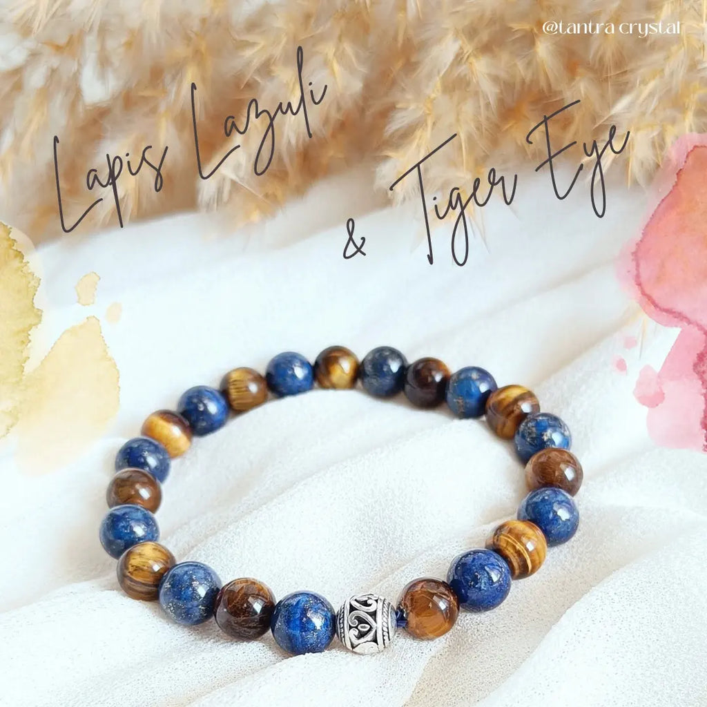 Lapis Lazuli & Tiger’s Eye Bracelet