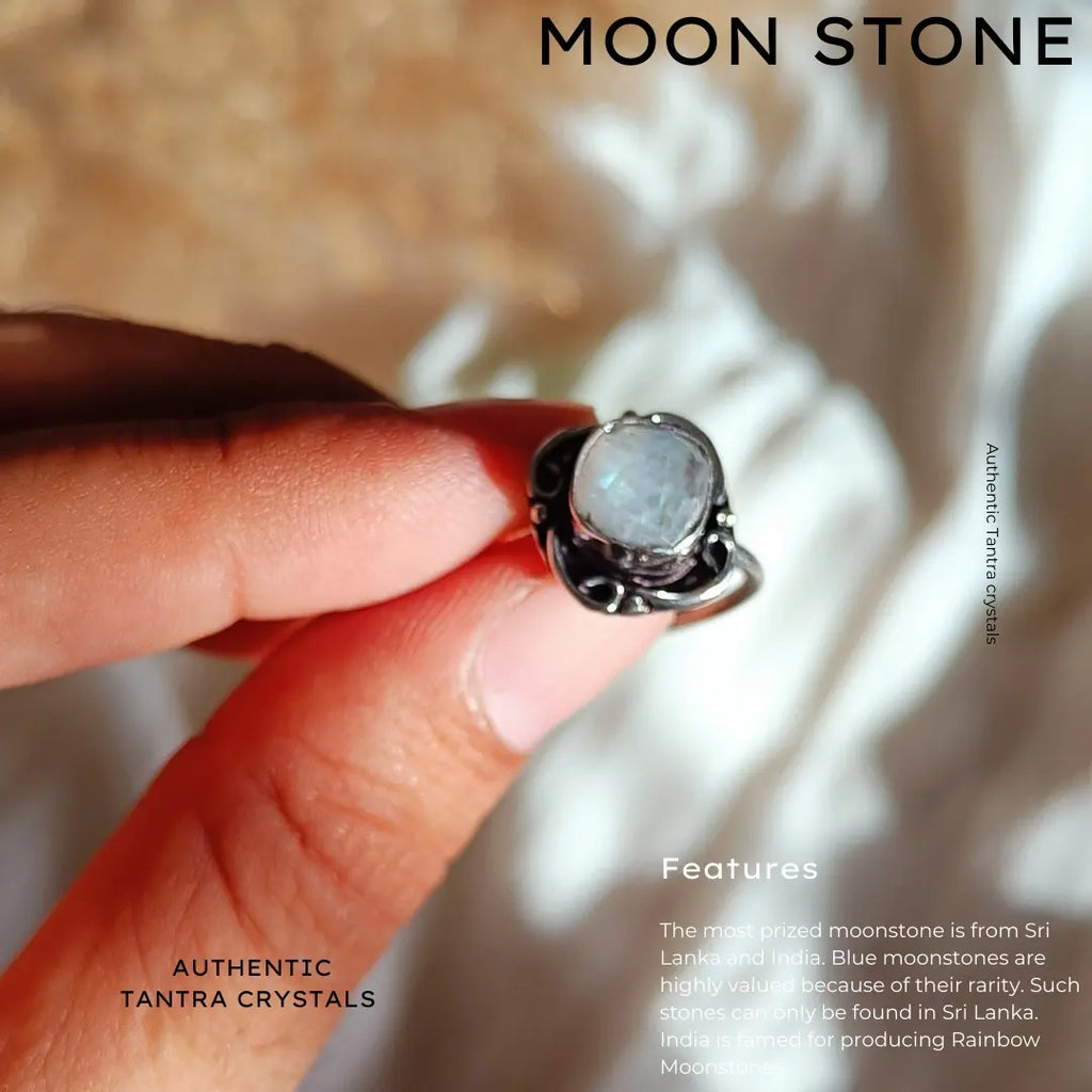 Moonstone Ring – Divine Feminine Energy