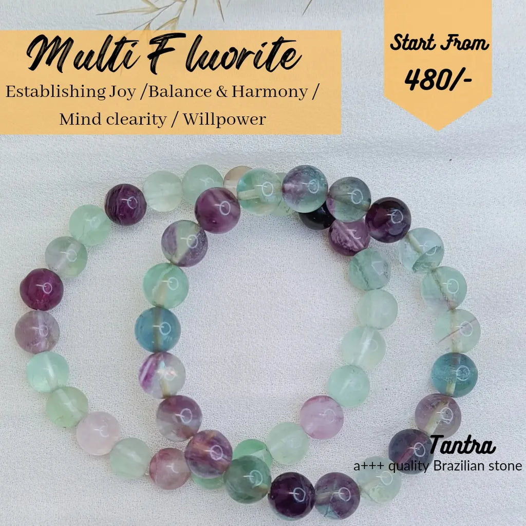 Fluorite Crystal Bracelet