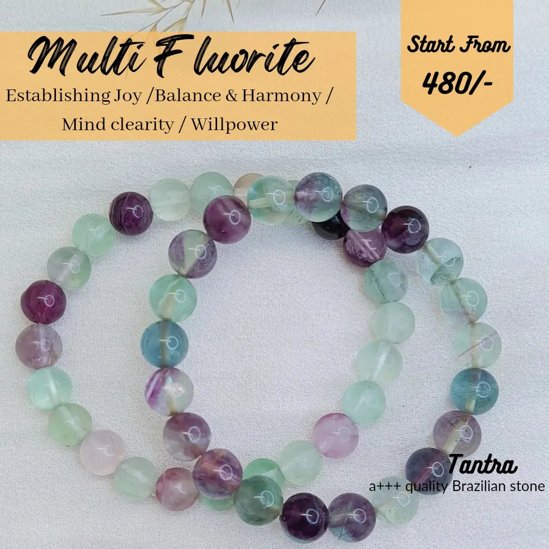Fluorite Crystal Bracelet
