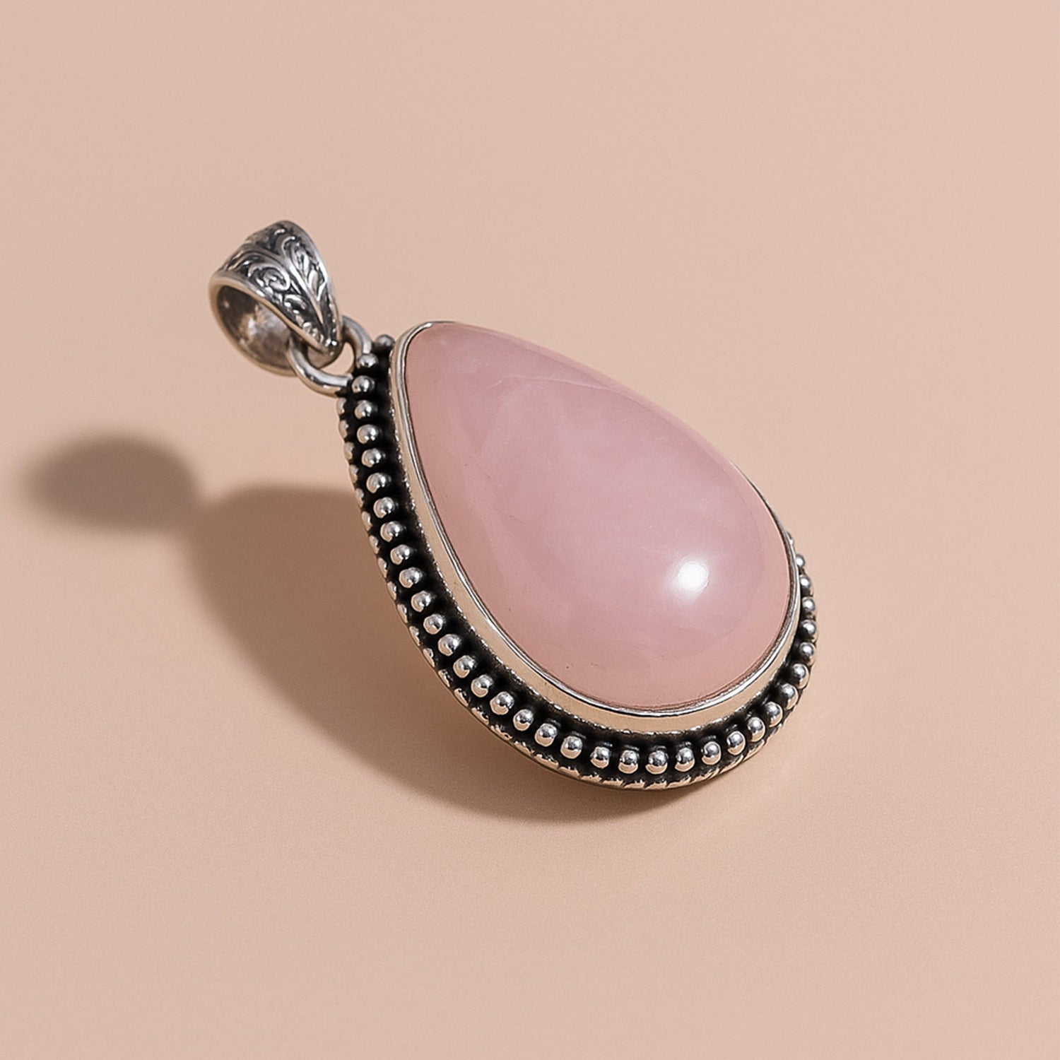 Rose Quartz Pendant (Relationship & Love)