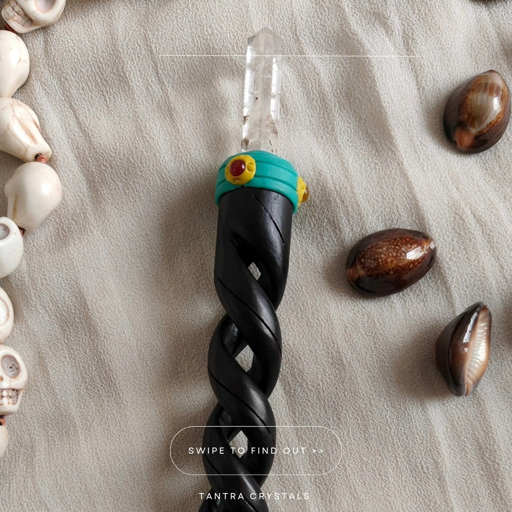 Wiccan Ritual Wand – Symbol of Magic, Protection & Intention